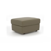 Apollo Compact Leatherette Ottoman