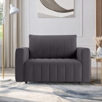 Beliss  Pull Out Sofa cum Bed  in Grey Colour