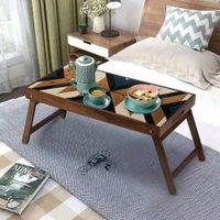 Parquet Wooden   and Serving Tray  Multicolour