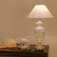 Logan - White Table Lamp