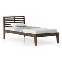 Elwyn Nonstorage Single Bed Finish Danish Walnut