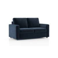 Apollo Sofa Set (Colour : Cobalt, Cushion : Hard, Back Type : Regular, Seater : 2+1+1)