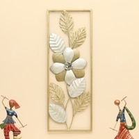 W-Ryder Abstract Metal Wall Decor in Multicolor Set of 1