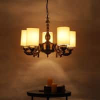 Devansh Solid Wood Electric Wall Light in Maroon Colour with Maroon Shade Count of 1 Light