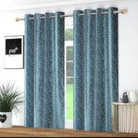 Haier Pack of 2 Room Darkning Long Door Curtains