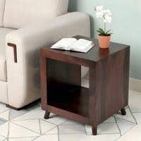Berlin Bedside Table - Walnut Finish