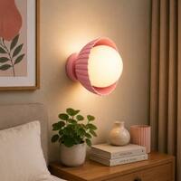 Pink Moon Wall Lamp