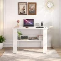 Spydercraft Spacio Modern Study Table in White Finish