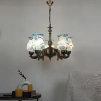 Devansh Metal Electric Wall Light in White Colour with White Shade Count of 1 Light