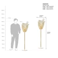 Lily Handcrafted Floor Lamp