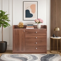 Regalia 4 Chest of Drawers in Columbian Walnut Finish