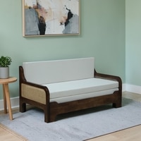 3 Seater Sofa Cum Bed In Sheesham Wood Finsih