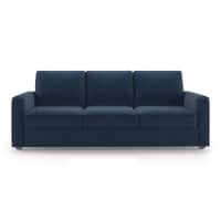 Apollo Compact Sofa Set (Colour : Lapis Blue, Cushion : Soft, Back Type : Regular, Seater : 3+1+1)