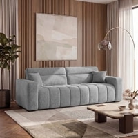Basso 3 seater Sofa in Granite Weave