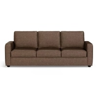 Apollo Sofa Set (Colour : Mocha, Cushion : Hard, Back Type : Regular, Seater : 3+1+1)