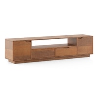 Zephyr Large TV Unit in Amber Walnut Finish