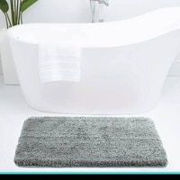 Bathmat 2500 GSM Microfiber Anti Skid Slip Water Absorbent Machine Washable and Quick Dry Vages Mats for Bathroom, Kitchen, Entrance