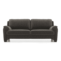 Farina Premium 3 Seater Fabric Sofa in Smoke Grey Colour