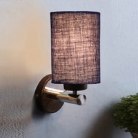 Devansh Metal Electric Wall Light in Blue Colour with Blue Shade Count of 1 Light