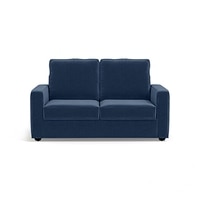 Apollo Compact Sofa (Colour : Lapis Blue, Cushion : Soft, Back Type : High Back, Seater : 2+1+1)
