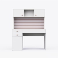 Boxo Loxo Study Table In White Colour