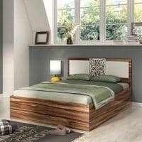 Flora Queen Bed With Box Storage