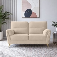 Osbert Velvet 2 Seater sofa in Beige color