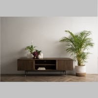 Scandinavian Hamilton TV Cabinet Walnut Finish
