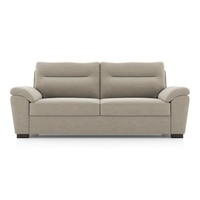 Adelaide Premium 3 Seater Fabric Sofa In Oyster Beige