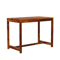 Suji Sheesham Wood  Study Table In Honey Oak  Finish
