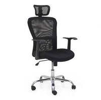 Venturi Study Chair in Carbon Black Colour