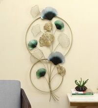 Sashi Abstract Metal Wall Decor in Multicolor Set of 1