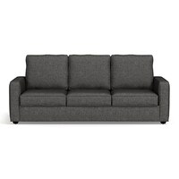 Apollo Sofa Set (Colour : Steel Grey, Cushion : Soft, Back Type : High Back, Seater : 3+1+1)