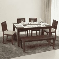 Arabia Oribi 6 Seater Dining Table With Capra Bench