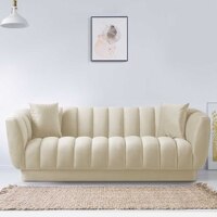Exalt Fabric Sofa (Beige)