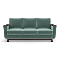 Corby Sofa Set (Colour : Dusty Turquoise Velvet , Seater : 3+1+1)