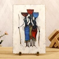 Folk Spirit Marble Showpiece