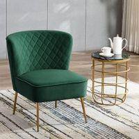 Ruba Accent Chair in Green Colour