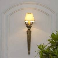 MABEL Single Arm Brass Wall Light