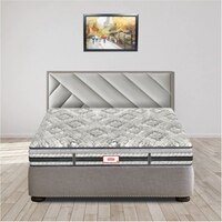 MemospaOrthopedic Euro Top With SRTX Technology 6 Inch Single Size Memory Foam Mattress (75X36 Inches), Rebonded Foam Backcare,All Side Quilted,SoftRelax Comfort