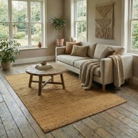 Jaipur Rugs Soft Linear Stripe Wool Viscose Dhurrie Rug Yellow 6x9 ft