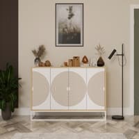 Nextstep Console Table White