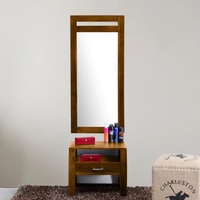 Sheesham Wood Dresser In Scratch Resistant Rustic Teak Finish