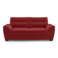 Adelaide Premium 3 Seater Fabric Sofa in Salsa Red Colour