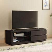 Vector Solid Wood TV Unit in American Walnut