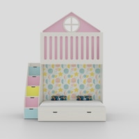 Wondersteps Bunk Bed In White Colour