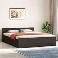Sadie King Size Box Storage Bed In Dark Wenge Finish