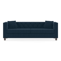 Windsor Sofa Set (Colour : Indigo Blue , Seater : 3+1+1)