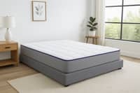 HR Max With NIVF Technology 6 Inch King Size High Resilience (HR) Foam Mattress (84X72 Inches), Both Side Quilted, SoftRelax Comfort with Visco Memory Foam