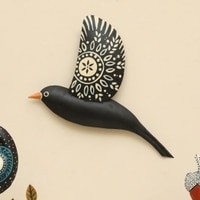 W-Falguni Abstract Metal Wall Decor in Multicolor Set of 1